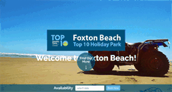 Desktop Screenshot of foxtonbeach.info