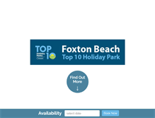 Tablet Screenshot of foxtonbeach.info